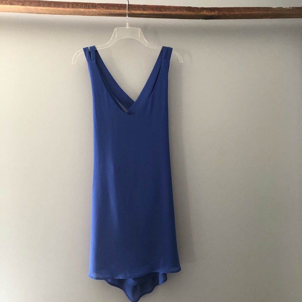 Royal blue dress